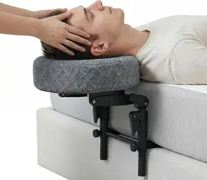Massage Headrest for Bed, Massage Face Cradle at Home, Adjustable 18" Height Massage Head Holder for Sleeping Mattress, Comfortable Face Down Pillow After Eye Surgery
