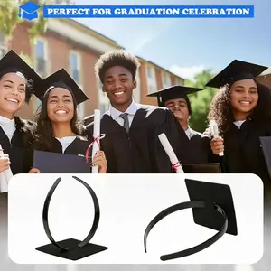 Graduation Cap Headband – Non-Slip Grad Hat Holder for Women & Students