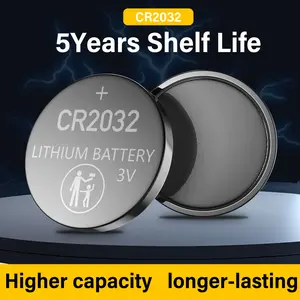30-Pack CR2032 Lithium Coin Cell Battery, 3 Volt, Long Lasting Power, Mercury-Free  for Key Fobs, Smart Sensors, Scales, Candles