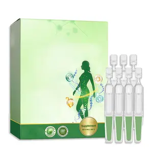 Body Care Drops Natural Supplement Liquid Drops Gentle Nourishing Promotes Vitality Convenient Daily Supplement 7 Vials per Box Liquid Oral Solution Healthcare Fitness