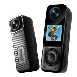 Dual Lens 360 Video Camera,2K HD Action Camera with 1.53 inch Screen,USB Rechargeable,Video Blog Be like,Vlogging Camera,Portable Sport DV,Handheld Camera Recorder,Streaming Camera,POV Camera,Men Gifts
