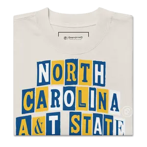 Dungeon Forward - North Carolina A&T State University - The Collage - Oversized Tee
