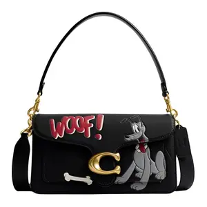 COACH x Disney Tabby 26 Leather Crossbody Bag with Pluto Design for Women