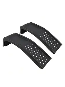 2 Pack Heavy Duty Car Ramps Set 8000 LBS Auto Ramp Heavy Duty Steel Ramps, Max Lift Height 8 In For Oil Change, Car Repair, Easy Home Garage Maintenance