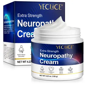 Yecuce Neuro Relief Cream, Body Care Lotion with Natural Plant Oils, Quick Muscle Relaxation & Pain Relief, Ideal for Sports Therapy