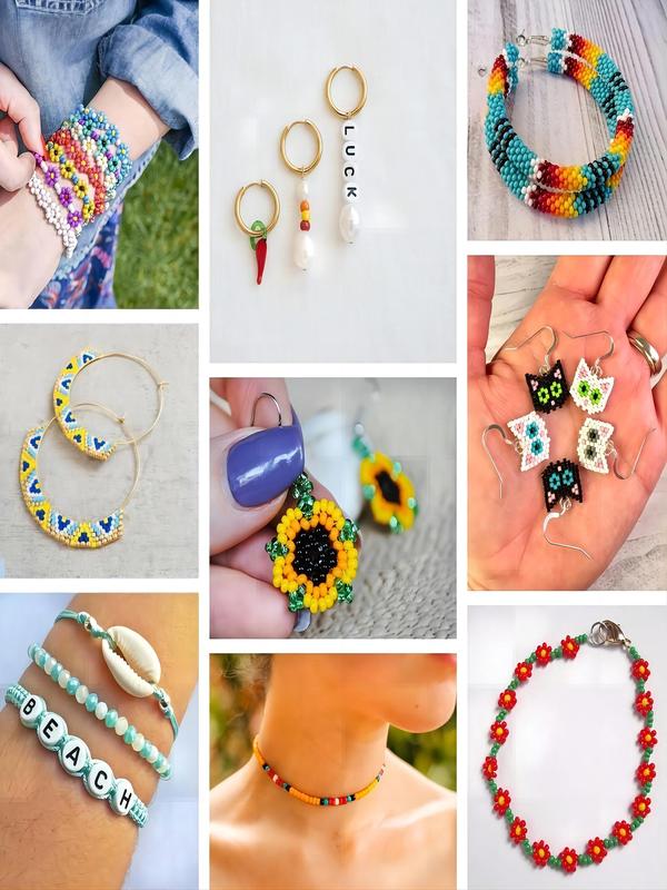 2 Box/11000pcs 3mm Glass Seed Bead & 1200pcs Letter Bead, DIY Jewelry Making Tool Kit For Necklace, Bracelet, Wristlet Keychain Making, Pride 2025, LGBTQ