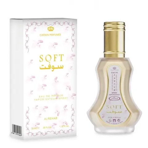 Al Rehab Soft for Women Eau de Parfum Spray, 35 ml Sweet Citrus Vanilla Gourmand Perfume