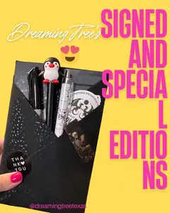 Signed books, collector editions, special editions, sprayed edges. All the most beautiful books are here!