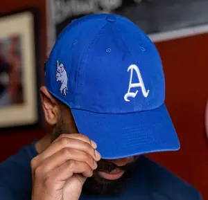 Philadelphia Athletics Royal Blue Adjustable Hat with Elephant Patch