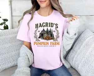 [Sale off up to 65%] Hagrid's Pumpkin Patch T-Shirt, Fall Shirt, Hagdrid's Pumpkin Farm T-Shirt, Halloween Tee, Spooky Season, Pumpkin Thanksgiving Tshirt