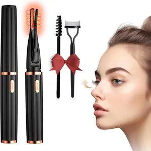 Electric Eyelash Curler Set, Portable Heated Lash Curlers with USB Charging, 3 Temperature Modes, Perfect Gift for Women & Girls, Cosmetics