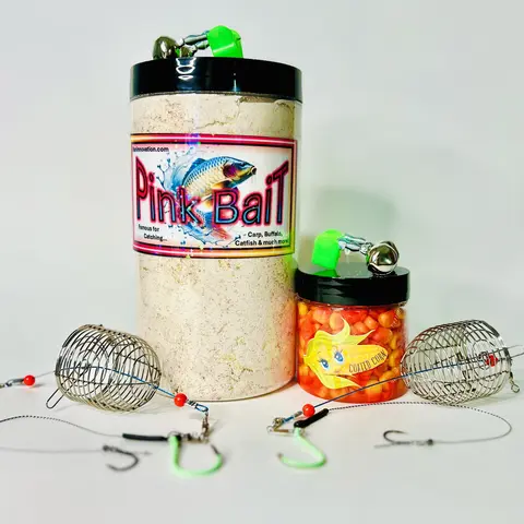 Pink Bait - Famous for catching carp, buffalo, catfish & much more!