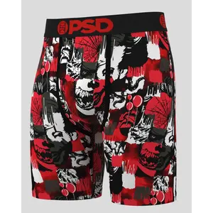 PSD Mens It Checkers Boxer Brief - Standard Length 7 Inch Inseam, Soft and Breathable Poly Blend Fabric