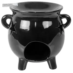 Large Ceramic Cauldron Oil Burner