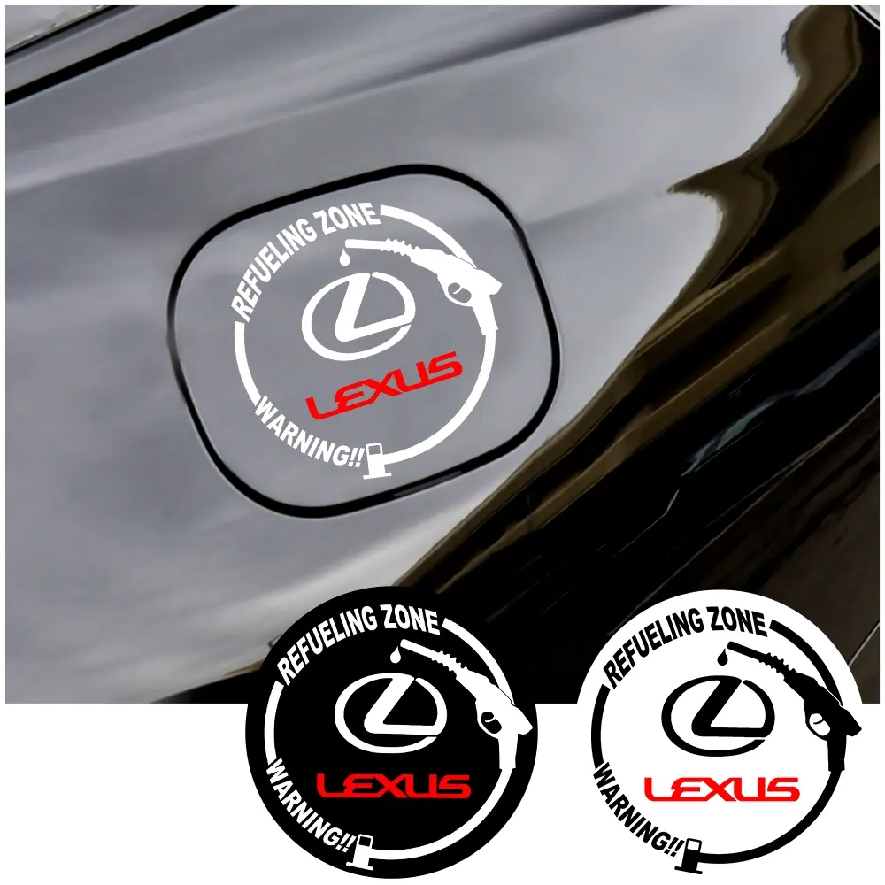 Lexus Car Brand Logo Waterproof Tank Sticker, Automotive Exterior ...