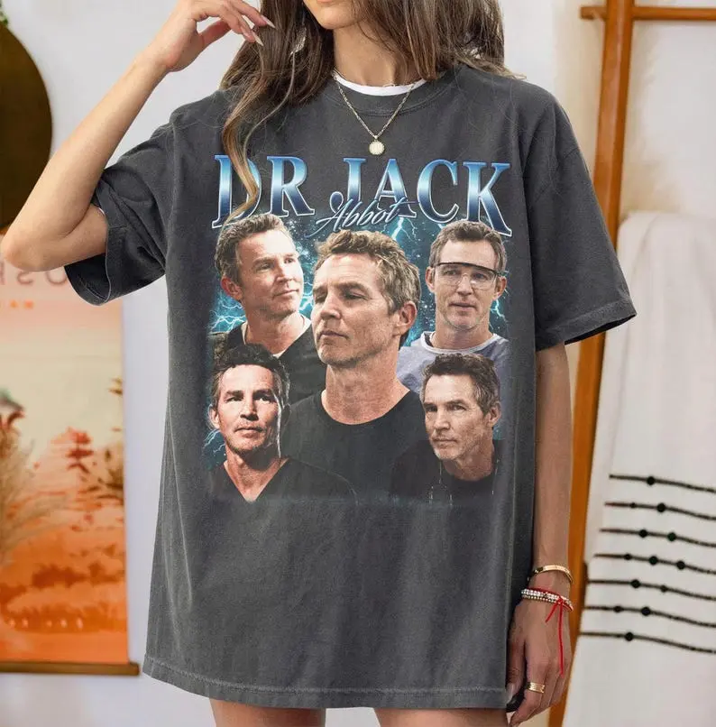 Comfort Colors  Vintage Dr Jack Abbot , The Pitt TV Show Tshirt