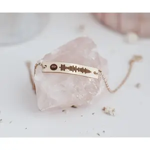 Custom Spotify Code Bracelet