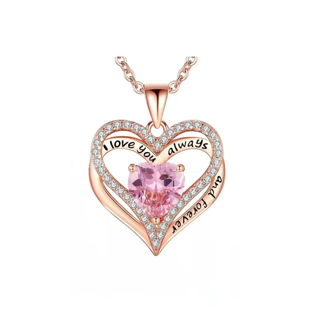 Pink Diamond Necklace