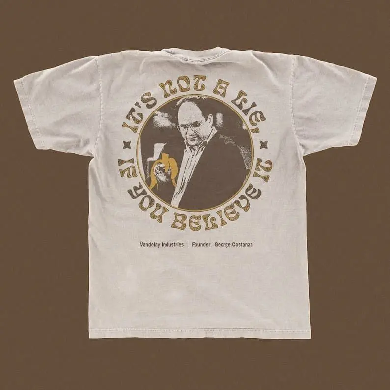 Vandelay Industries Seinfeld tshirt, George Costanza tee, classic Tv Show Retro Natural color Unisex Gildan top, Jerry Seinfeld teeshirt