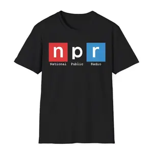 National Public Radio Shirt, NPR T-Shirt, Public Radio Gift, NPR Fan Tee, Gift For Men, Women