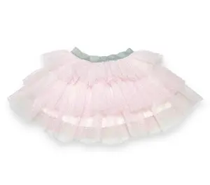 Pink Dot Mesh Tiered Tutu
