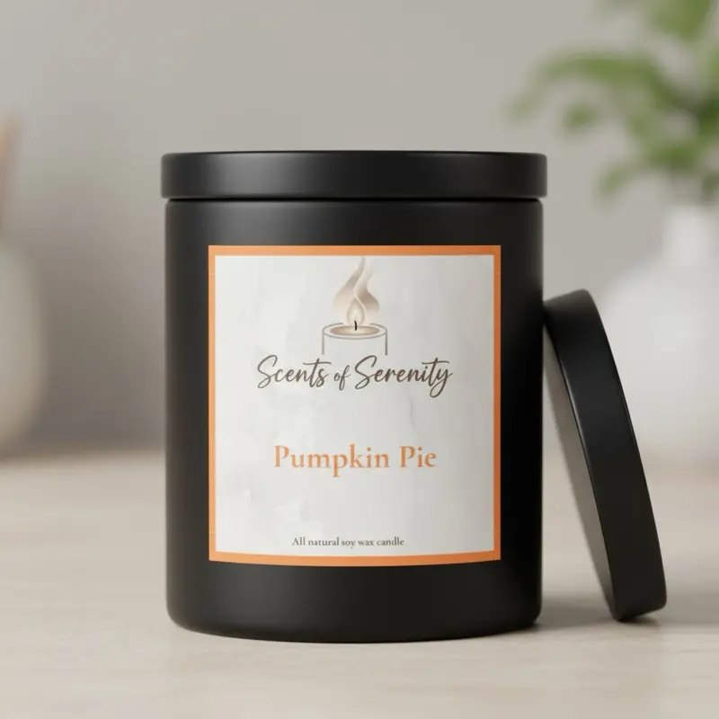 12oz Pumpkin Pie Scented Candle
