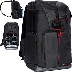 Deco Photo  Camera/Drone Sling Backpack for Cameras & Accessories Fits 15-inch Laptops
