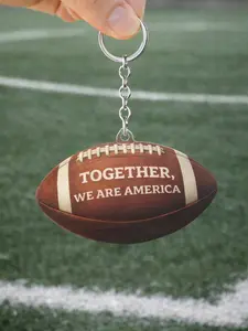 Together We Are America Acrylic Keychain, Latin Music Show Keychain