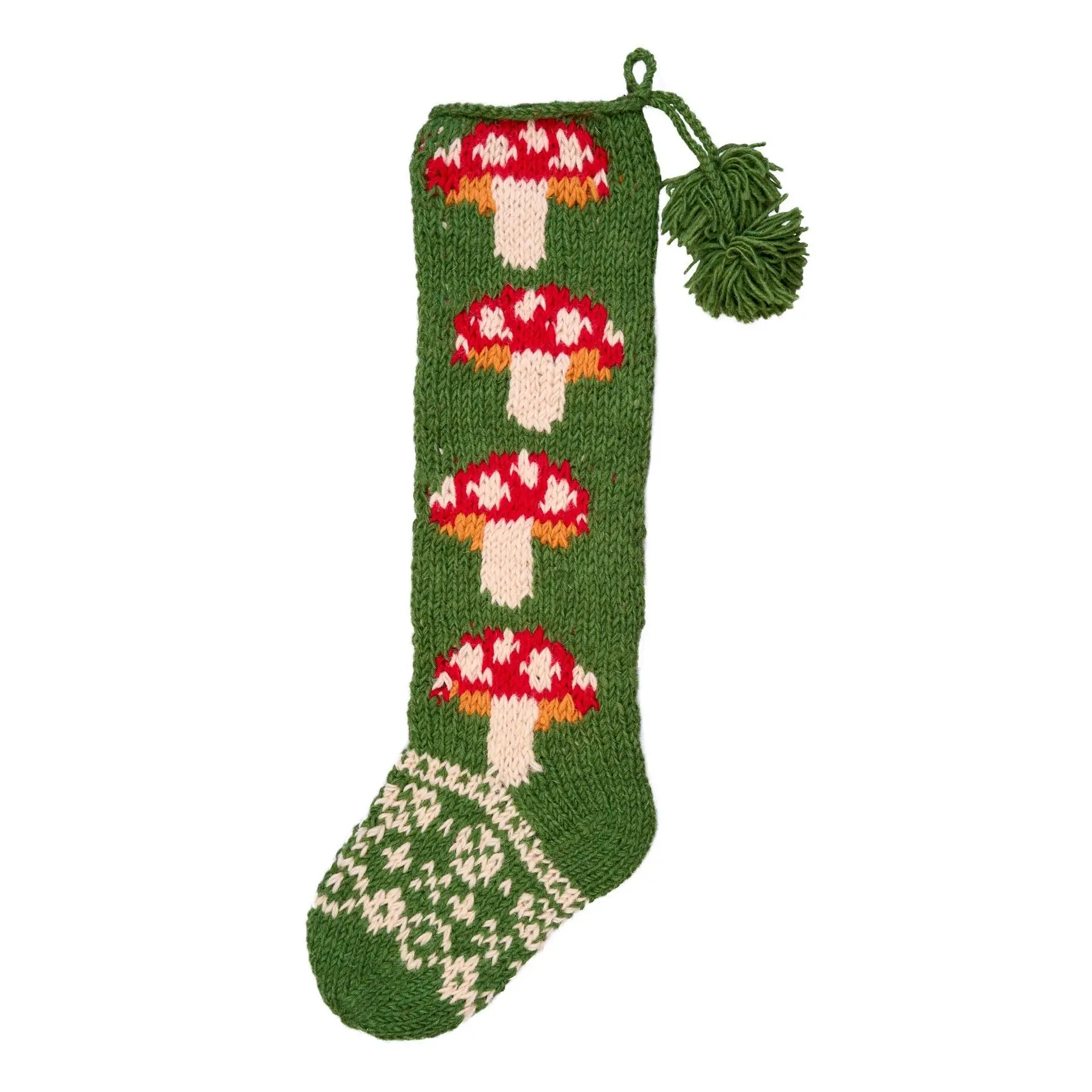 HandKnit Cottage Holiday Stockings