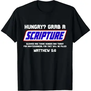 [100% Cotton] Cotton Short Sleeve  T-Shirt Funny Scripture Gifts, Bible Verse, Famous Scriptures, Quote T-Shirt T-Shirt For Men And Women