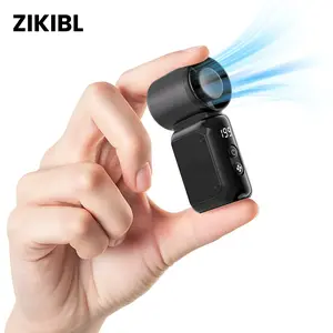 Mini Multipurpose Handheld Fan, Powerful Turbo Portable Fan with Speed Levels 1–199, 18,000 RPM High-Speed Motor, 3–13 h Max Cooling Time, 3600mAh Rechargeable Battery, Pocket Personal Travel Gadget for Women and Men Compact