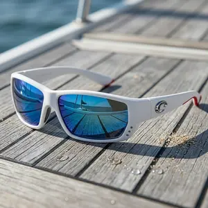 Costa Del Mar Fantail Sunglasses for Men, Polarized 580G Lens, Fishing & Boating UV Protection Eyewear