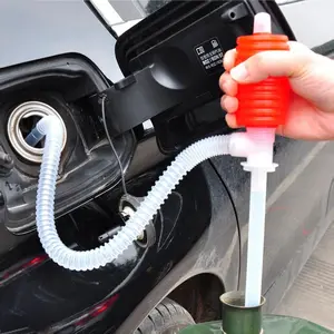 Truck Car Hand Fuel Pump Oil Gasoline Diesel Transfer Sucker Manual Fuel Pump Petrol Liquid Syphon Suction Fuel Transfer Pump #EE5