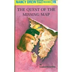 USED-Nancy Drew 19: The Quest of the Missing Map by Keene, Carolyn (Hardcover)