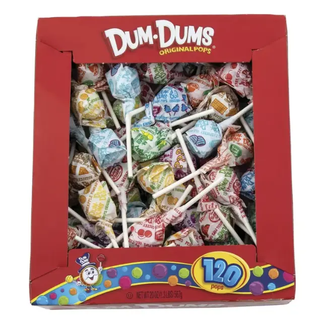 1" 19 oz. Original Pops Lollipop Assortment - 120 Pc.