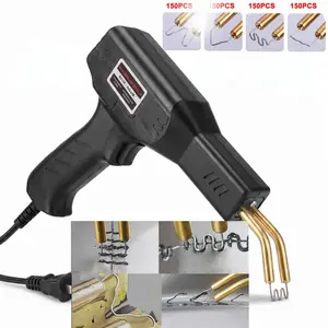 Portable Hot Stapler Gun Kit for Plastic Bumper Fender Fairing Repair 600 Staples Included