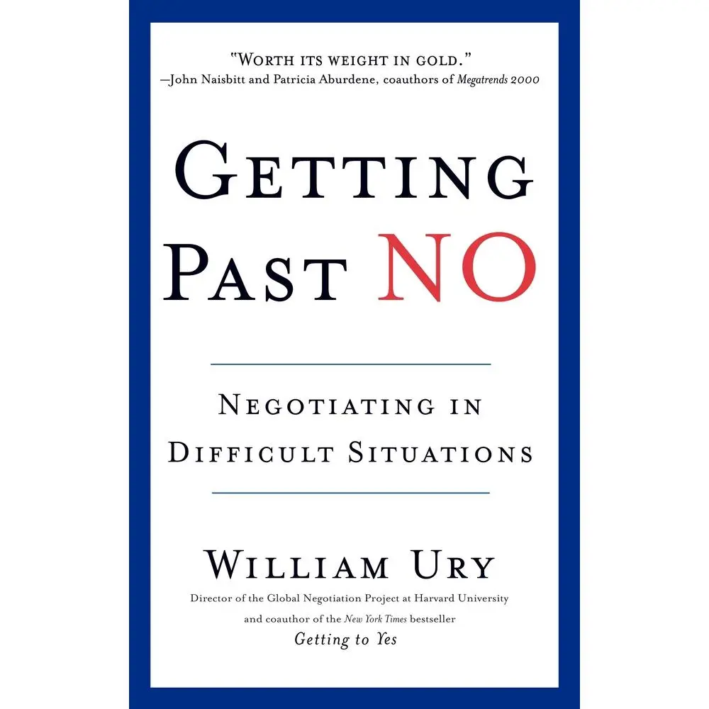 USED Book - Getting Past No: Negotiating in Difficult Situations by Ury, William (Paperback) - english