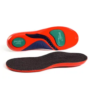 Plantar Fasciitis Arch Support Gel Insoles for Men & Women Orthotic Work Boot Insoles for Flat Feet, Heel Pain Relief & All-Day Comfort