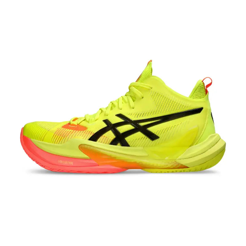 ASICS Metarise 2 Paris Safety Yellow Black Durable Mid Top Running Shoes Men's 1051A078-750