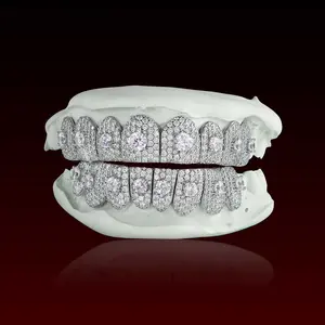 GBT Honeymoon Round Cut Moissanite Diamond Grillz