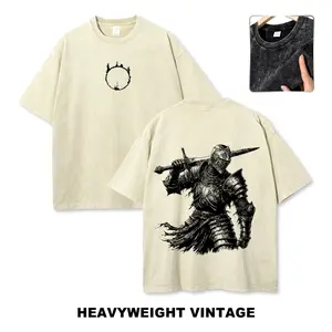Dark Souls Game Vintage Tee 90s Graphic Tees Men's t Shirts Graphic Tee t Shirts Funny Graphic Tee Good Graphic Tees Men's Graphic Tees Streetwear Outfits Men Vacation Outfits Oversized Tshirt Men