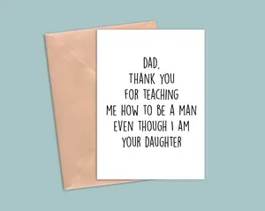 Funny Fathers Day Card, Funny Dad Birthday Card, Funny Dad Greeting Card, Father Card, Card For Dad, Dad Card From Daughter