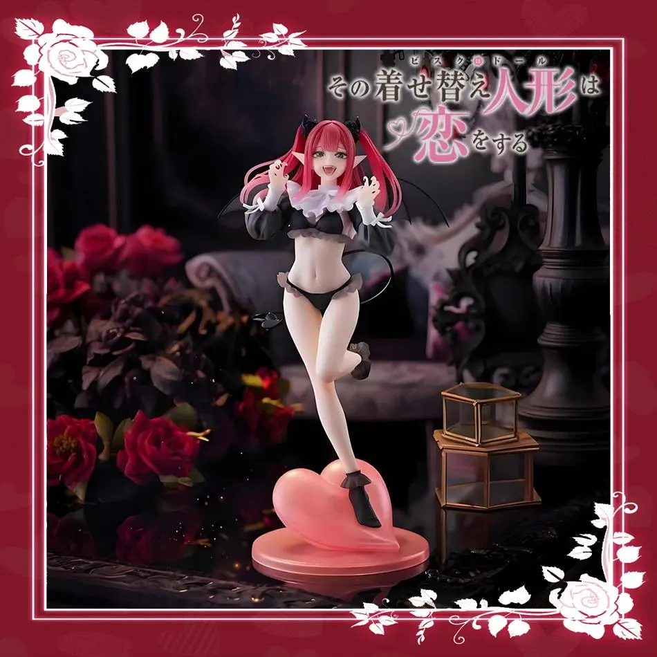 29cm Anime Figure My Dress-Up Darling T-Most Kitagawa Marin PVC Model Cos Beautiful Devil Liz Desktop Ornaments Model Doll Toys