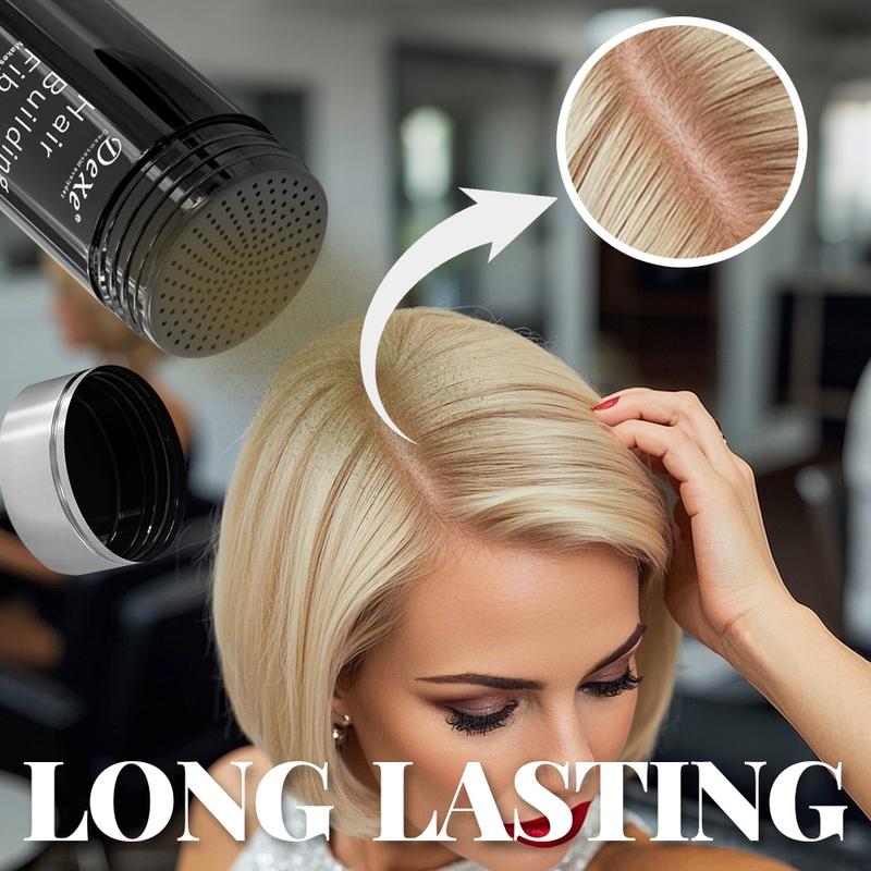 Dexe 44g Full Volume Hair Fiber 22g x2 Double Boxes Volumizing Powder for Fine Soft Hair Quick Attachment in 15 Seconds Adds Thickness Volume Unisex Multiple Colors