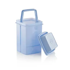 Pick-A-Deli Containers - 8.5 or 4.5 c Capacity Translucent Pickle Keeper with Lift Up Storage for Snacks & Veggies Dishwasher Safe