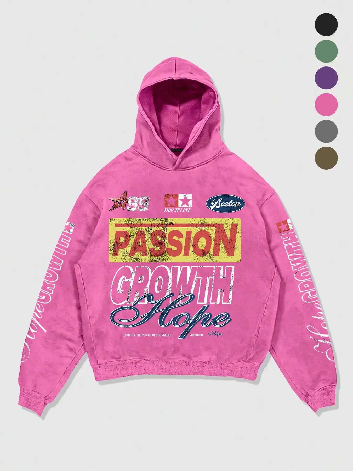 Men's Vintage Wash Hoodie, High Street Drop Shoulder, Sleeve/breast Graphic Print Design, Y2K Skateboard Casual Style, Unisex Fall Winter Fashion, Hooded Top, Sweatshirts, Casual Graphic Streetwear
