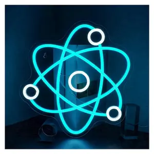 Numerator Neon Sign For Science Game Room Wall Decor Dimmable Light USB Powered Scientific Art Lamp 32cm×34cm