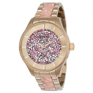 Invicta Women's 40mm Angel Crystal Accented Resin Bracelet Watch