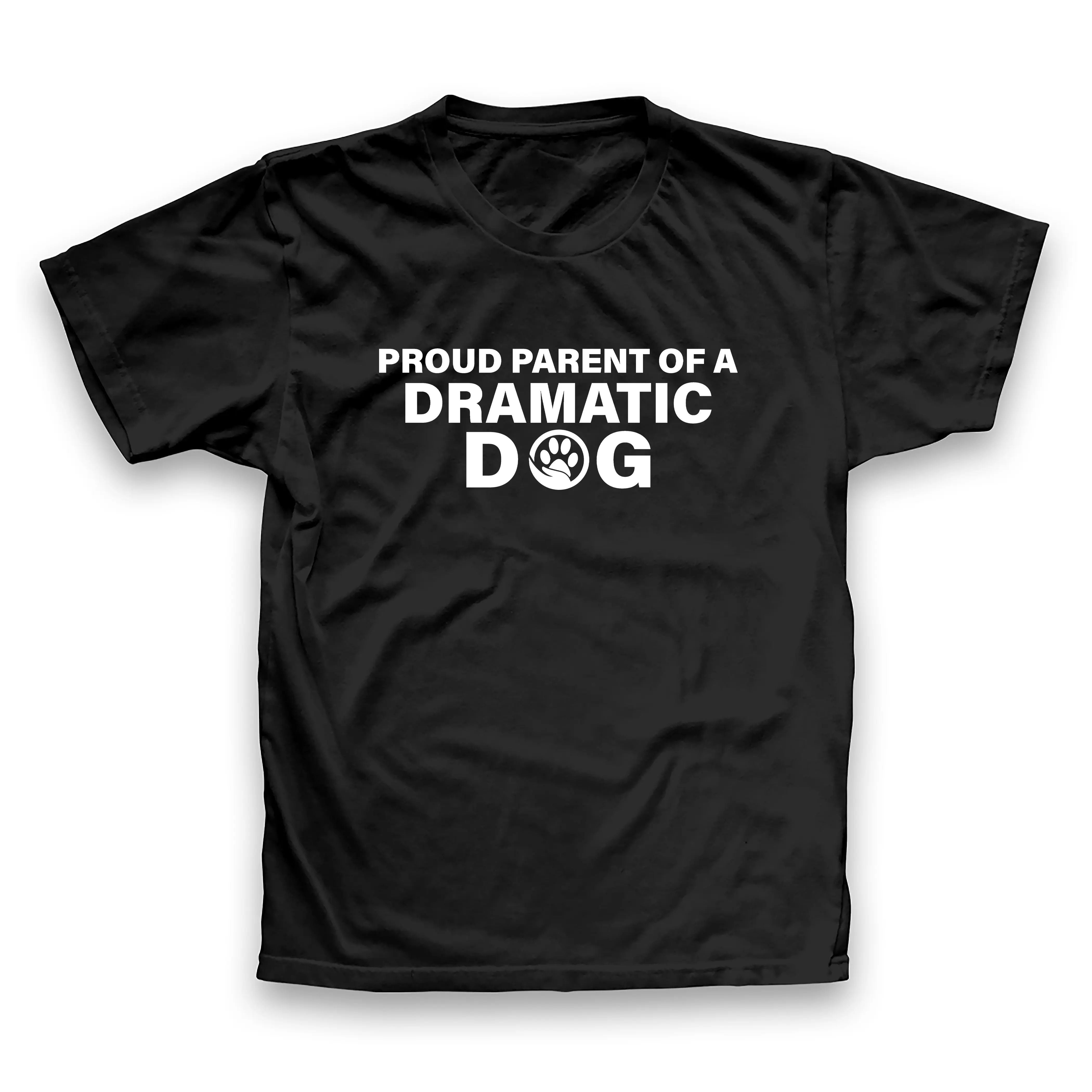 Proud Parent Of A Dramatic Dog T-shirt