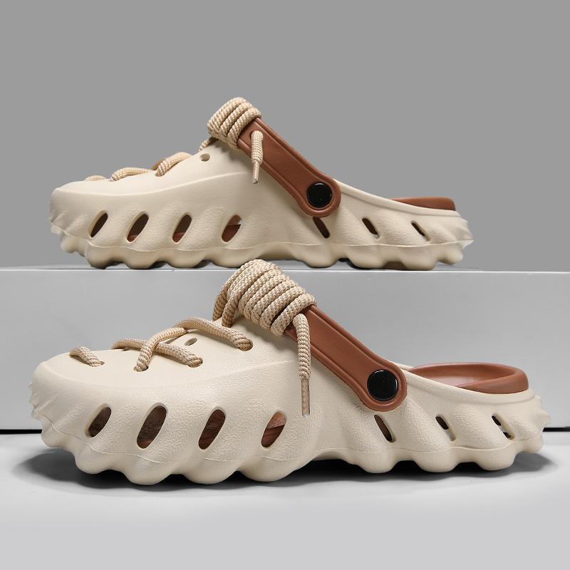 2025 summer new breathable casual fashion lightweight non-slip slippers multifunctional unisex indoor and outdoor beach shoes casual style fashion shoes